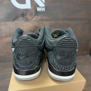 Jordan 3 Retro Tinker Black Cement Gold Size 10 (Pre-Owned) - Image 5