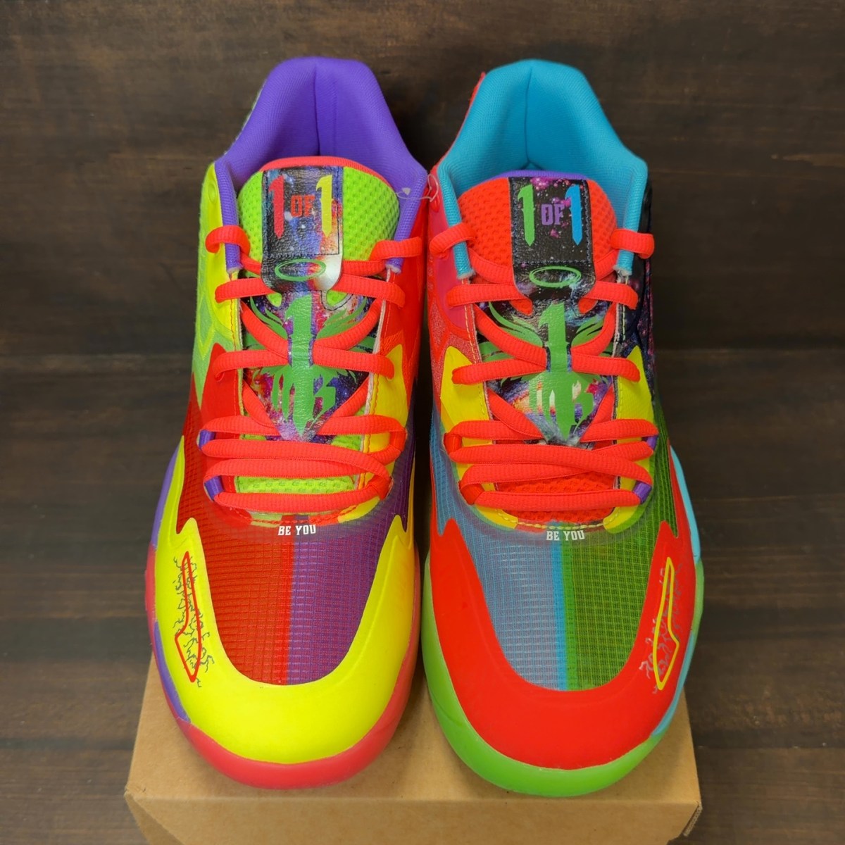 Puma LaMelo Ball MB.01 Be You Size 13 (Pre-Owned) - Image 3