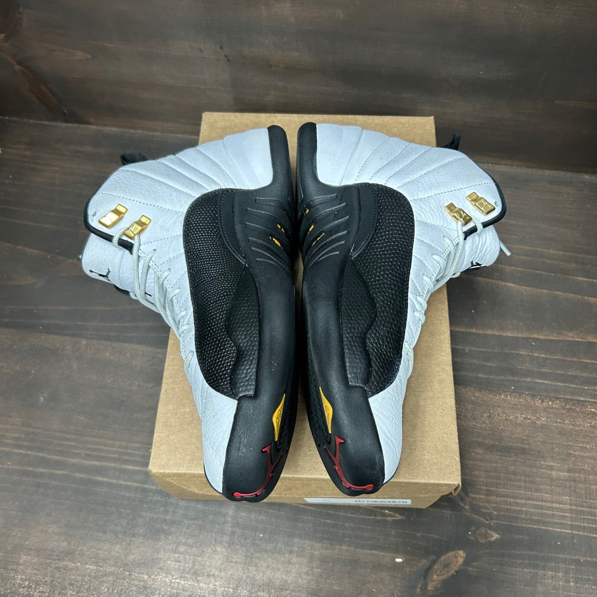 Jordan 12 Retro Taxi (2025) Size 10.5 (Pre-Owned) - Image 4