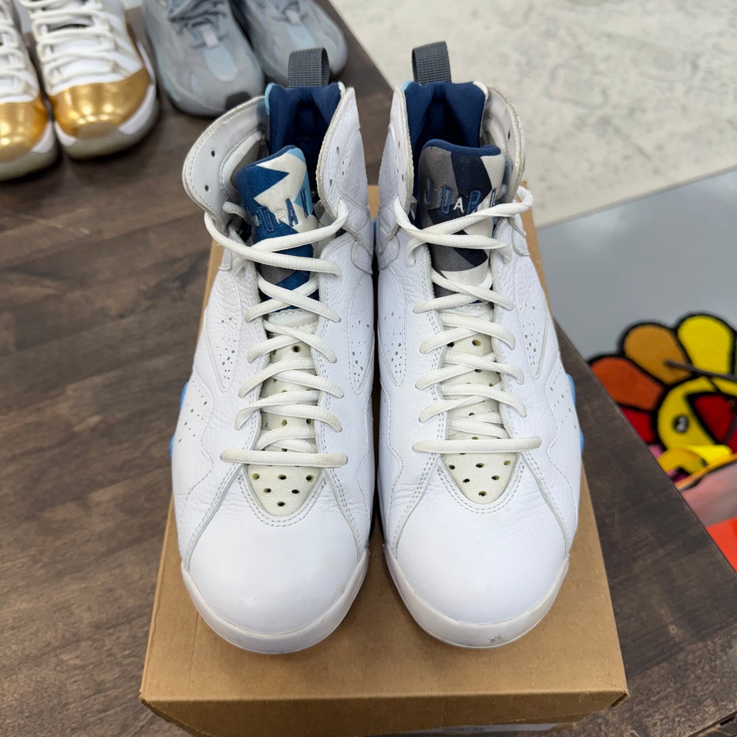 French Blue Jordan 7 Retro (USED, No Box)