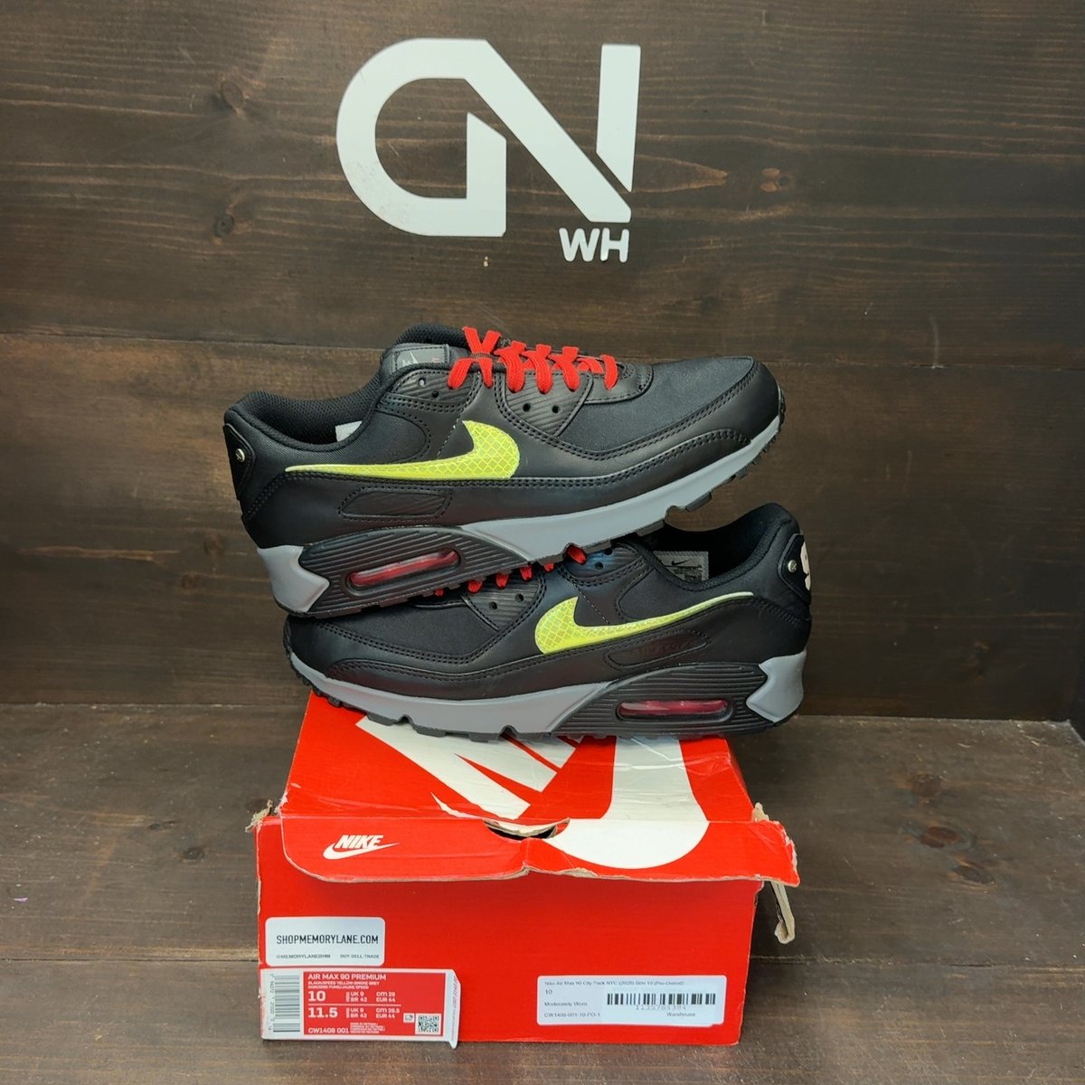 Nike Air Max 90 City Pack NYC (2020) Size 10 (Pre-Owned) - front
