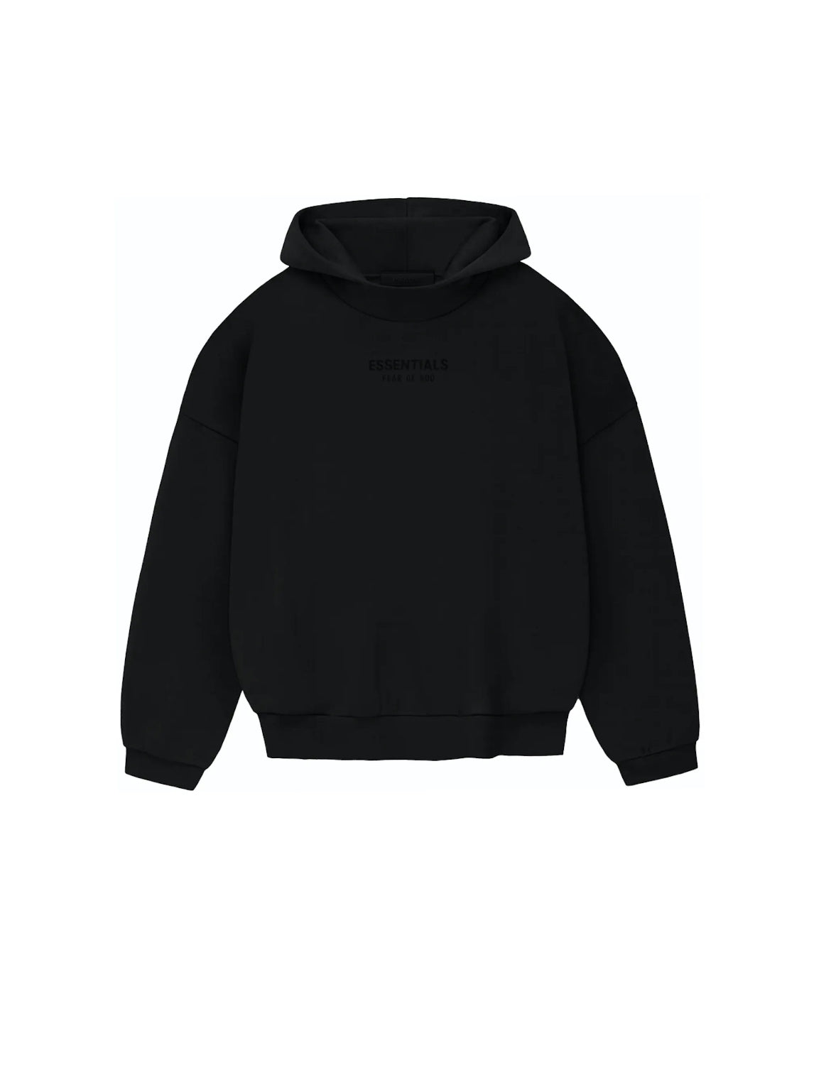 Fear of God Essentials Hoodie Jet Black