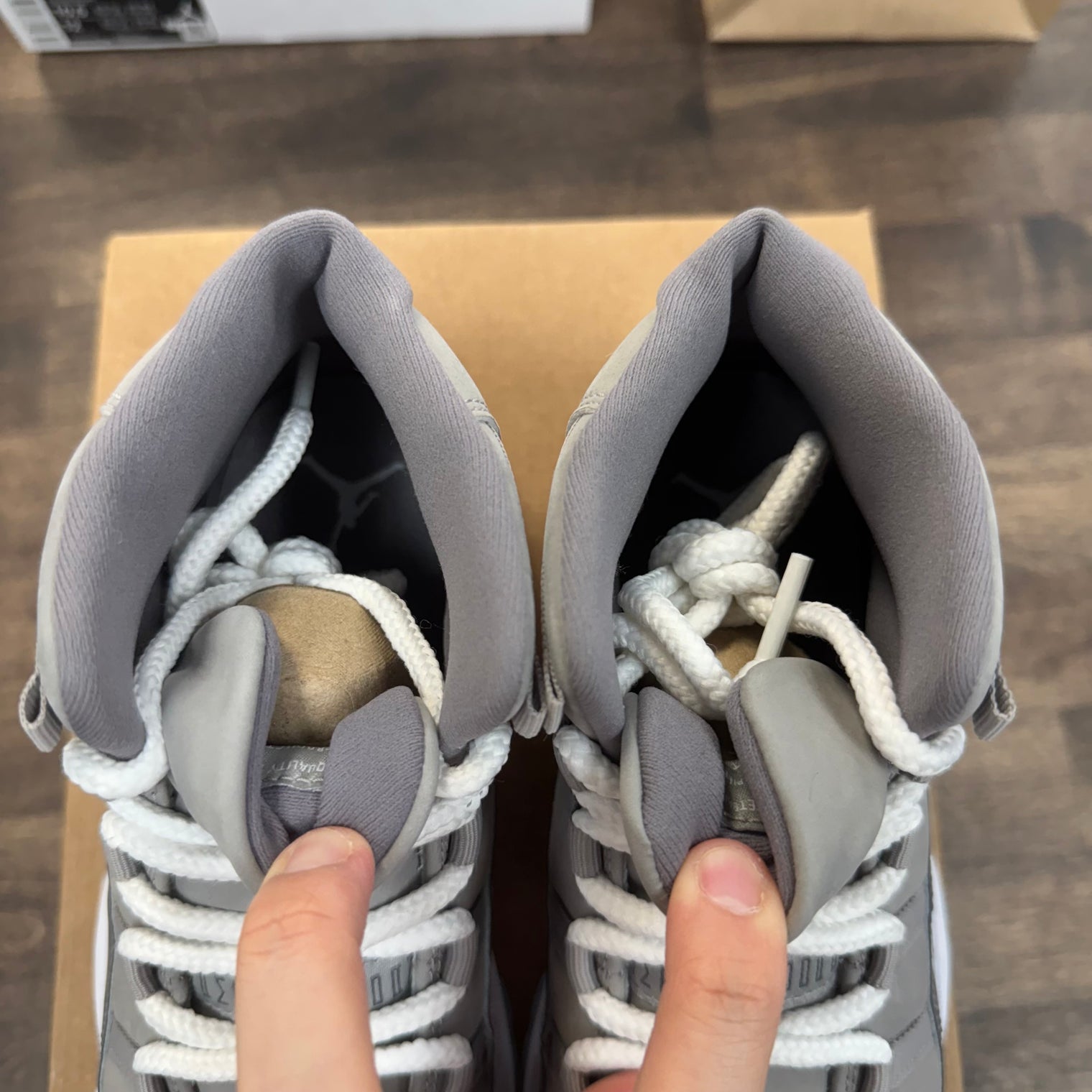 (GS) Cool Grey Jordan 11 (USED, No Box)