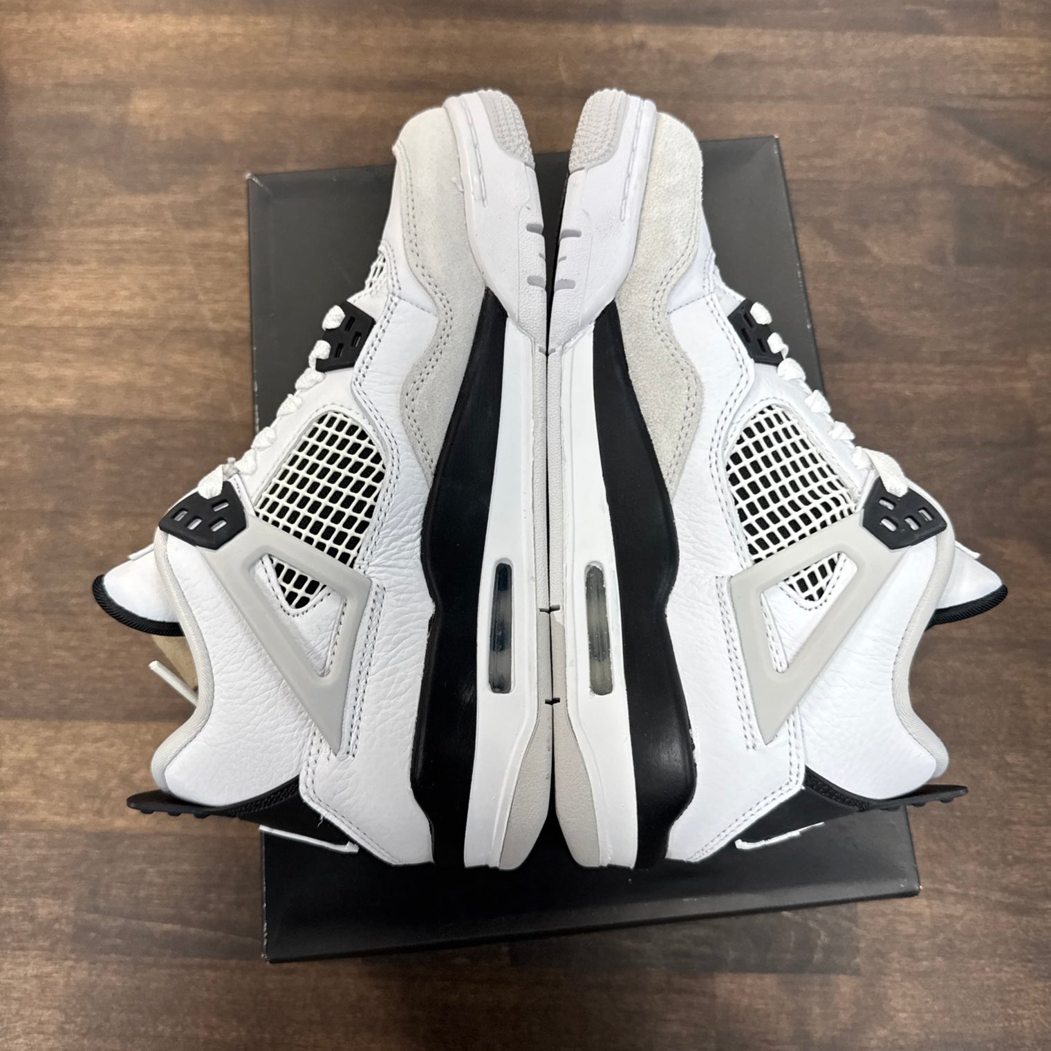 Military Black Jordan 4 (GS) (NEW with defects)