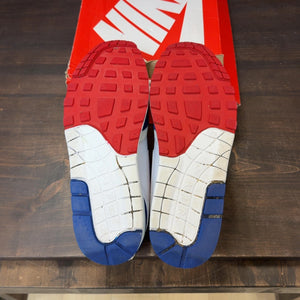 Nike Air Max 1 White Red Blue Size 9.5 (Pre-Owned) - Image 7