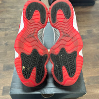 White Gym Red Jordan 11 Low IE (USED)