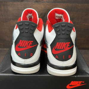 Jordan 4 Retro Fire Red (2020) Size 9.5 (Pre-Owned) - aux