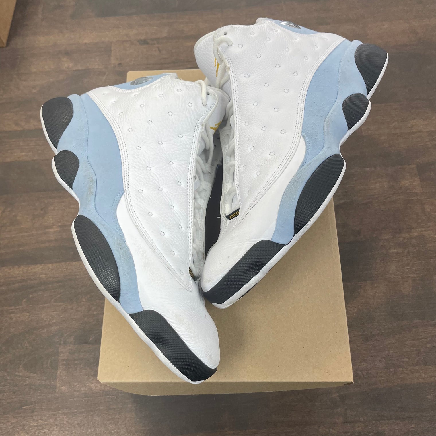 Blue Grey Jordan 13 (USED,No Box)