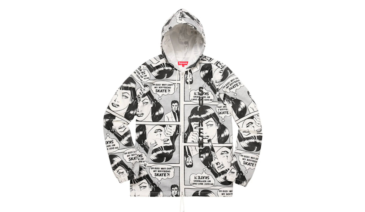 Supreme Thrasher Boyfriend Zip Up Hoodie