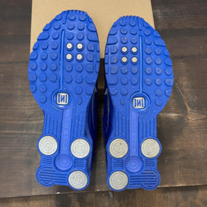 Nike Shox R4 Racer Blue Metallic Silver (Women's) Size 10W (Pre-Owned) - Image 8