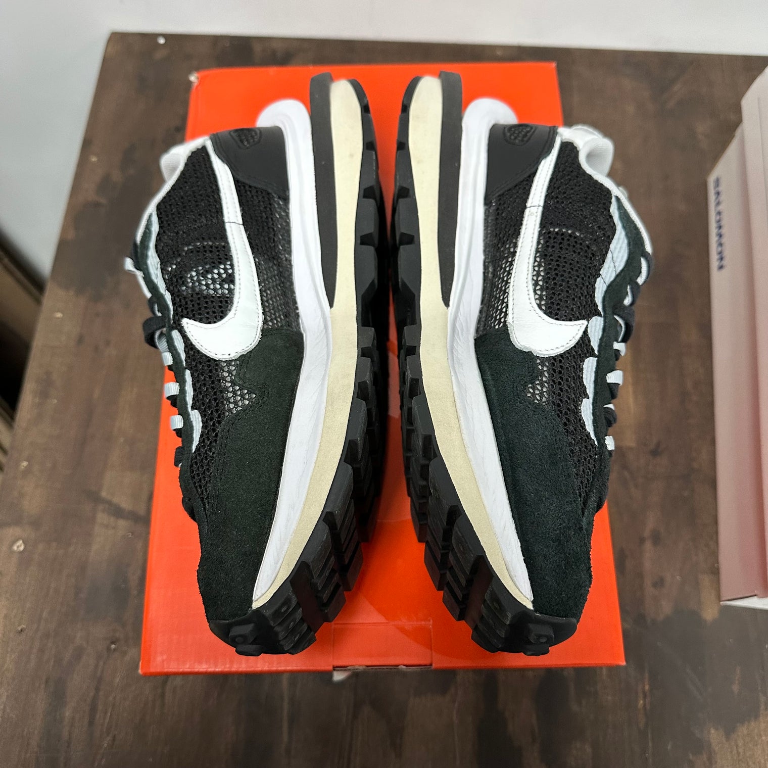 Sacai Black White Nike Vaporwaffle (USED)