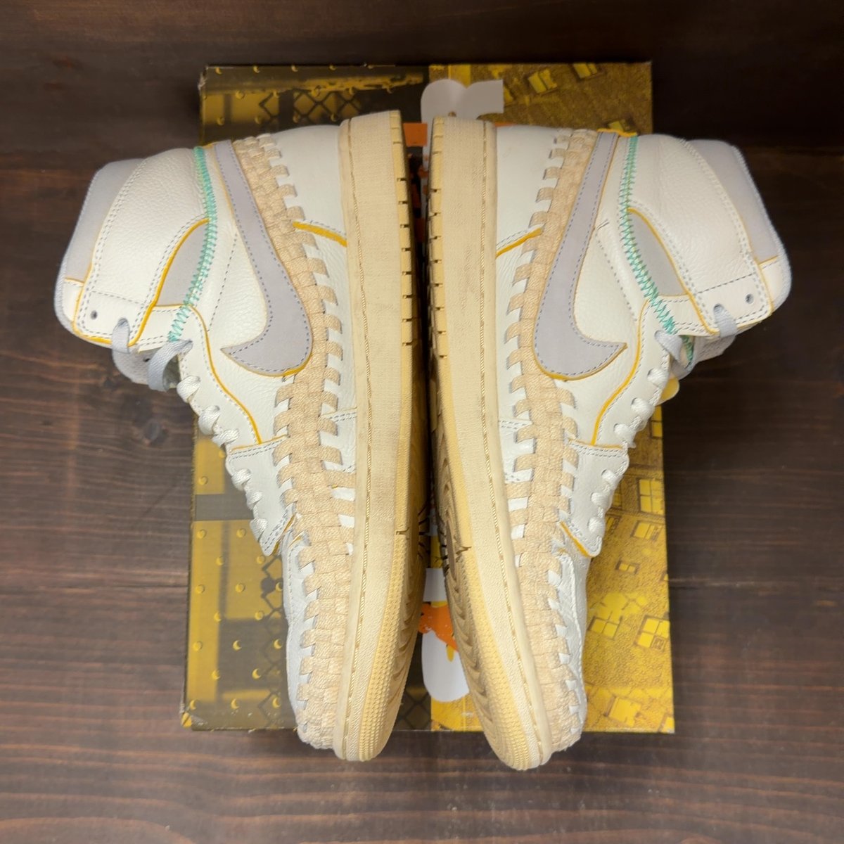 Jordan 1 Retro High OG SP Union LA Bephies Beauty Supply Summer of ‘96 Size 10 (Pre-Owned) - aux