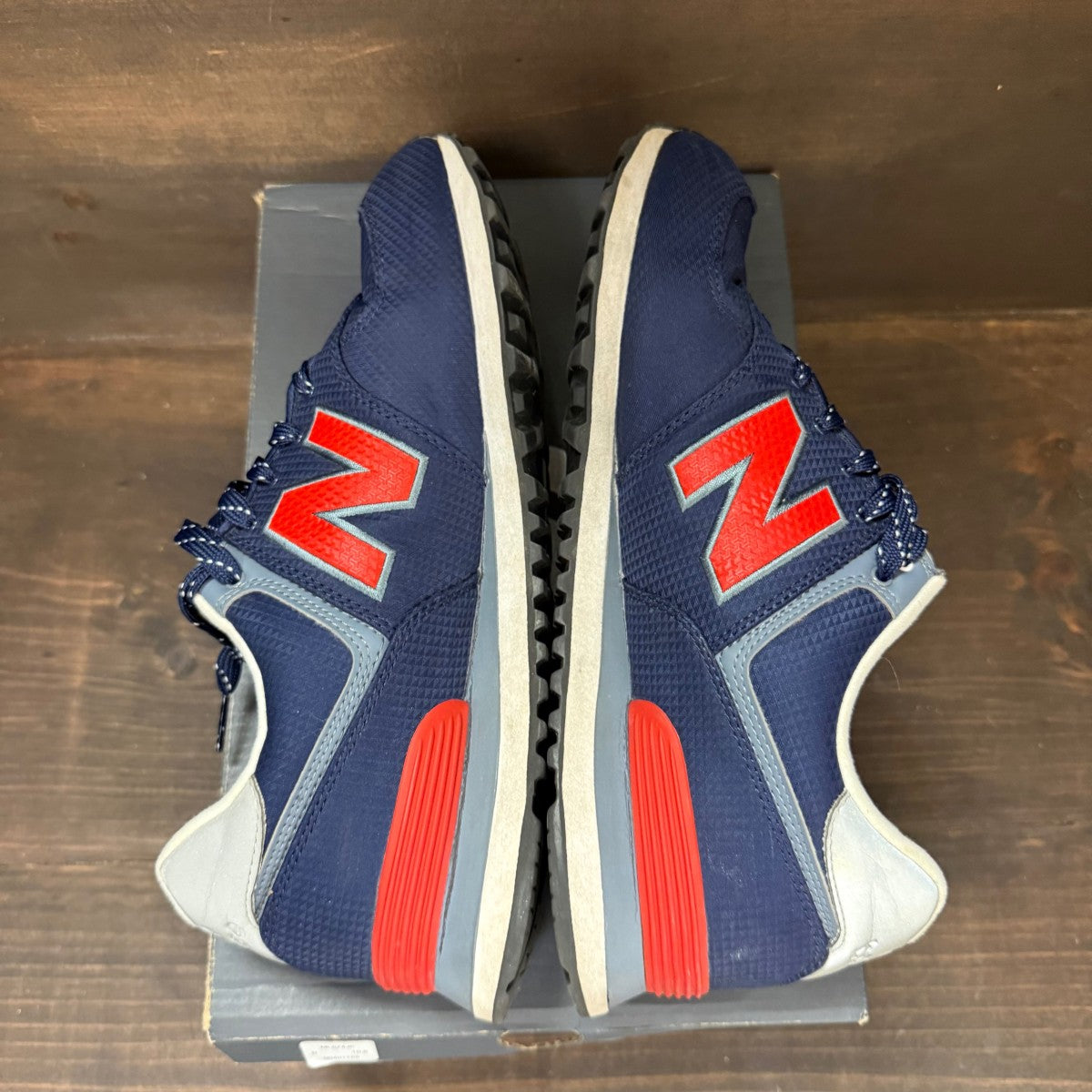 Blue Red New Balance 574 Size 10.5 (Pre-Owned) - Image 6