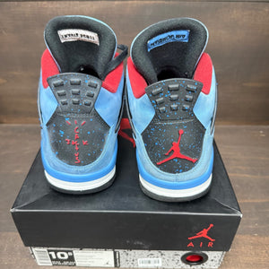 Jordan 4 Retro Travis Scott Cactus Jack Size 10.5 (Pre-Owned)