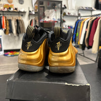 Gold Metallic Nike Foamposite (USED)