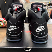 Black Metallic Jordan 5 (2016) (USED, Replacement Box)
