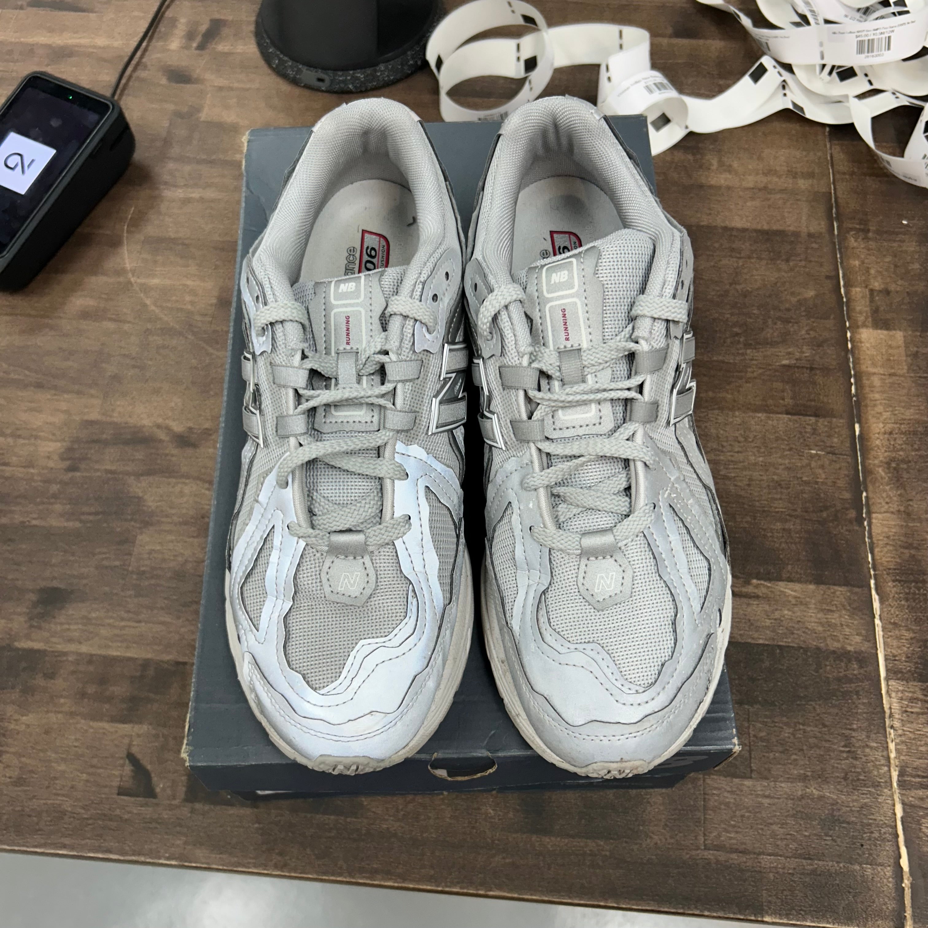 New Balance Silver Metallic New Balance 1906D Protection Pack (USED) Size 11 (Pre-Owned) - Image 2
