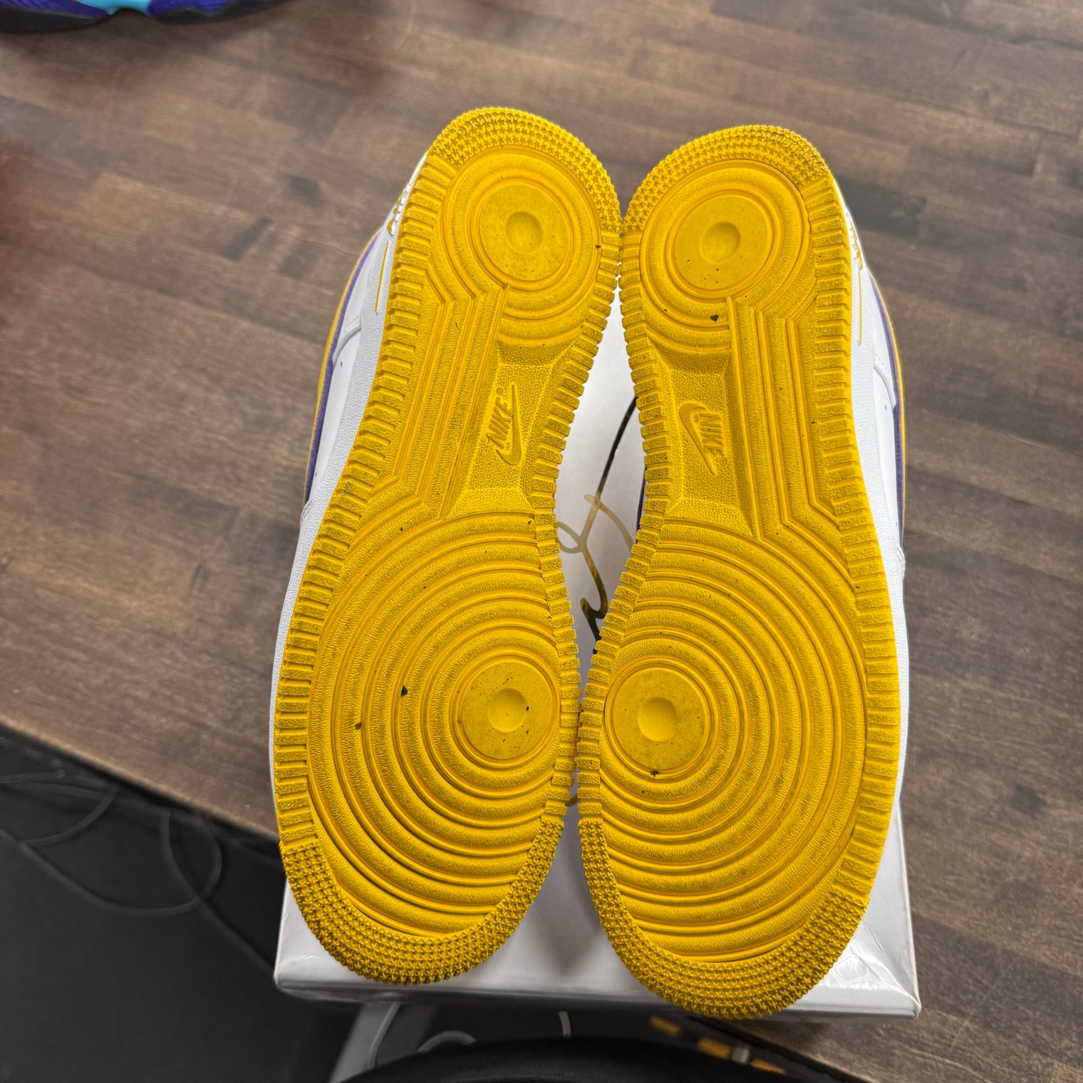 Kobe Bryant Lakers Home Nike Air Force 1 Low (USED)