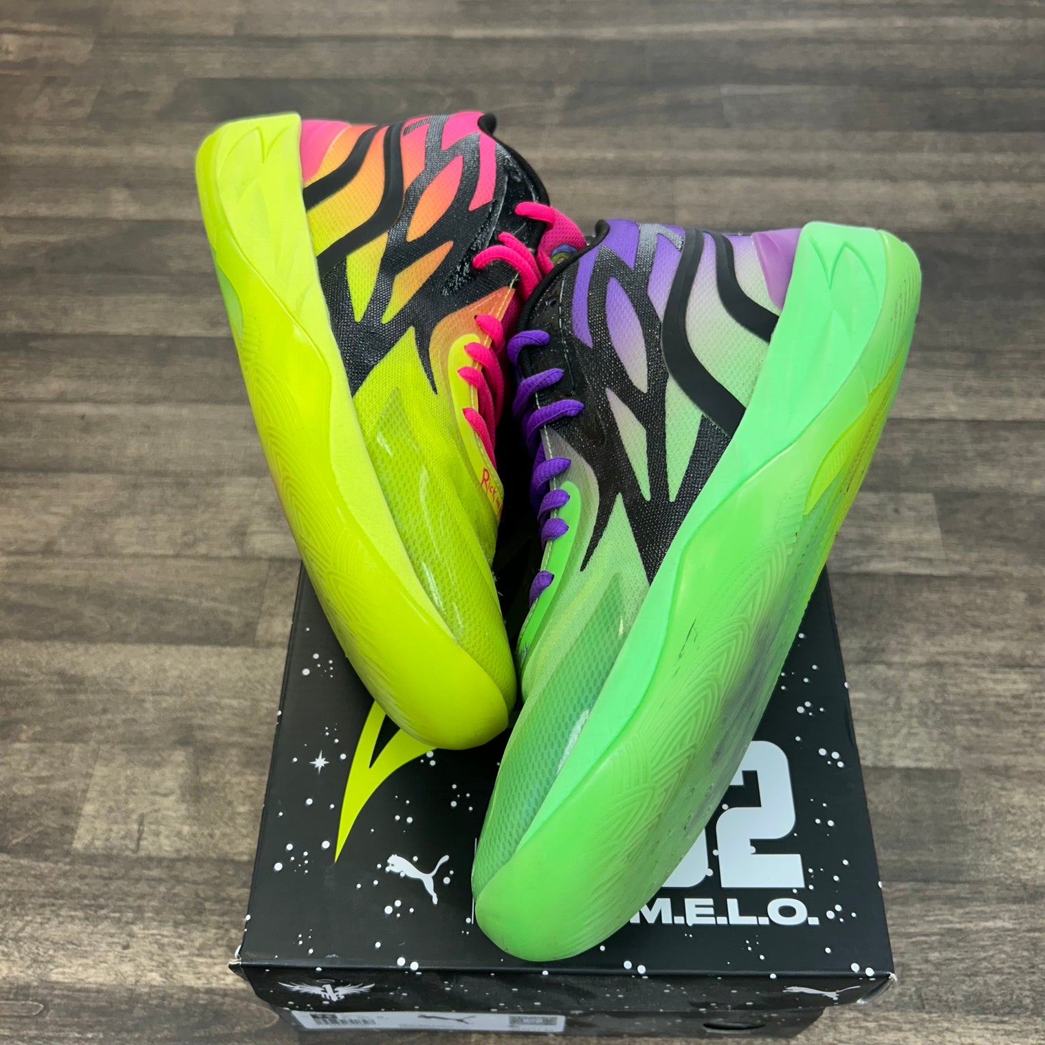Rick and Morty Adventures Puma LaMelo Ball MB.02 (USED)