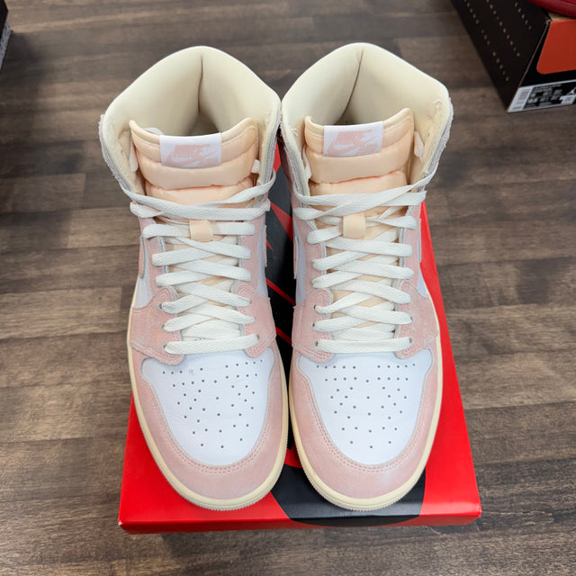 Washed Pink Jordan 1 High (W) (USED)