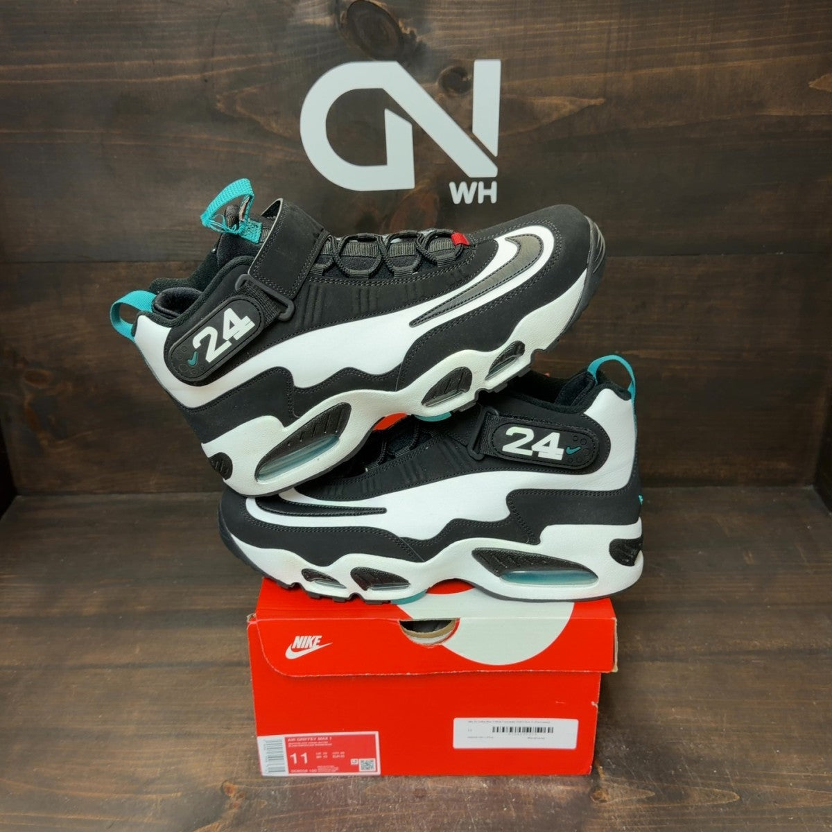 Nike Air Griffey Max 1 White Freshwater (2021) - Image 1