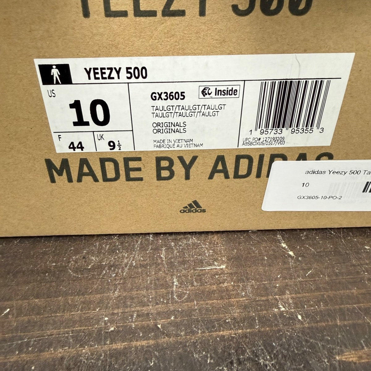 adidas Yeezy 500 Taupe Light Size 10 (Pre-Owned) - Image 8