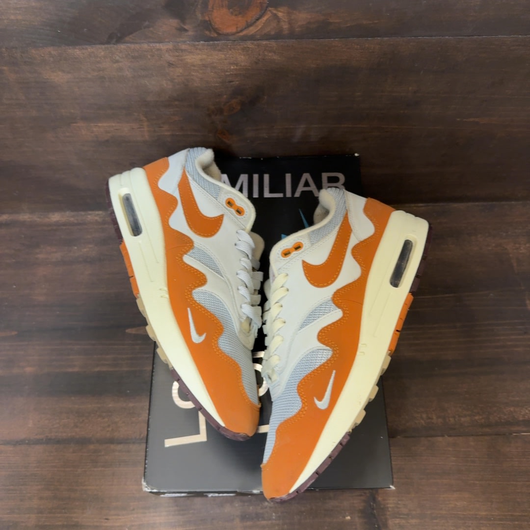 Nike Air Max 1 Patta Waves Monarch (without Bracelet) Size 7 (Pre-Owned)