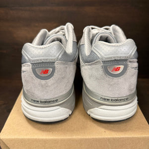 New Balance 990v4 MiUSA Grey Silver Size 12 (Pre-Owned) - Image 4