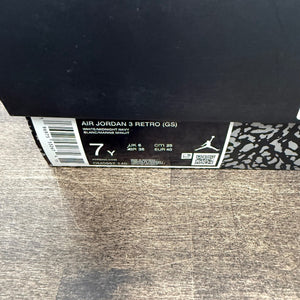 Jordan 3 Retro Midnight Navy (GS) - Image 6
