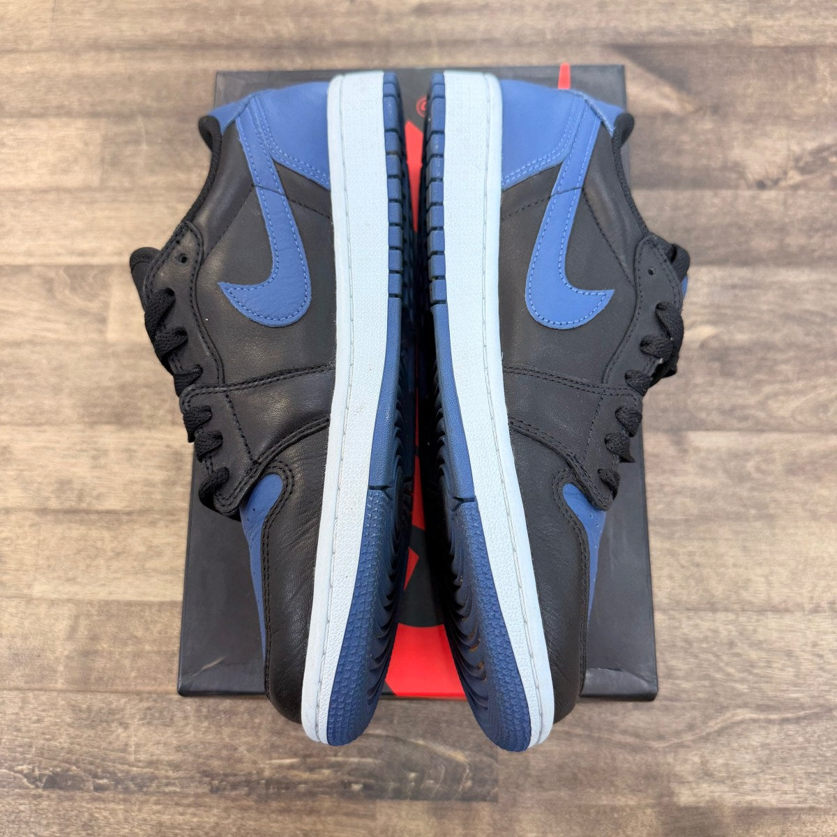 Jordan 1 Retro Low OG Mystic Navy (Women's) - Image 4
