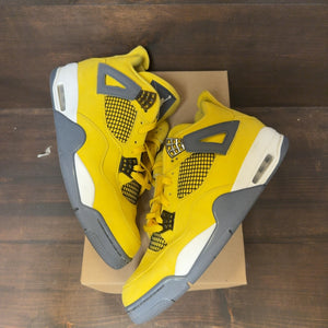Jordan 4 Retro Lightning (2021) Size 12 (Pre-Owned) - Image 2