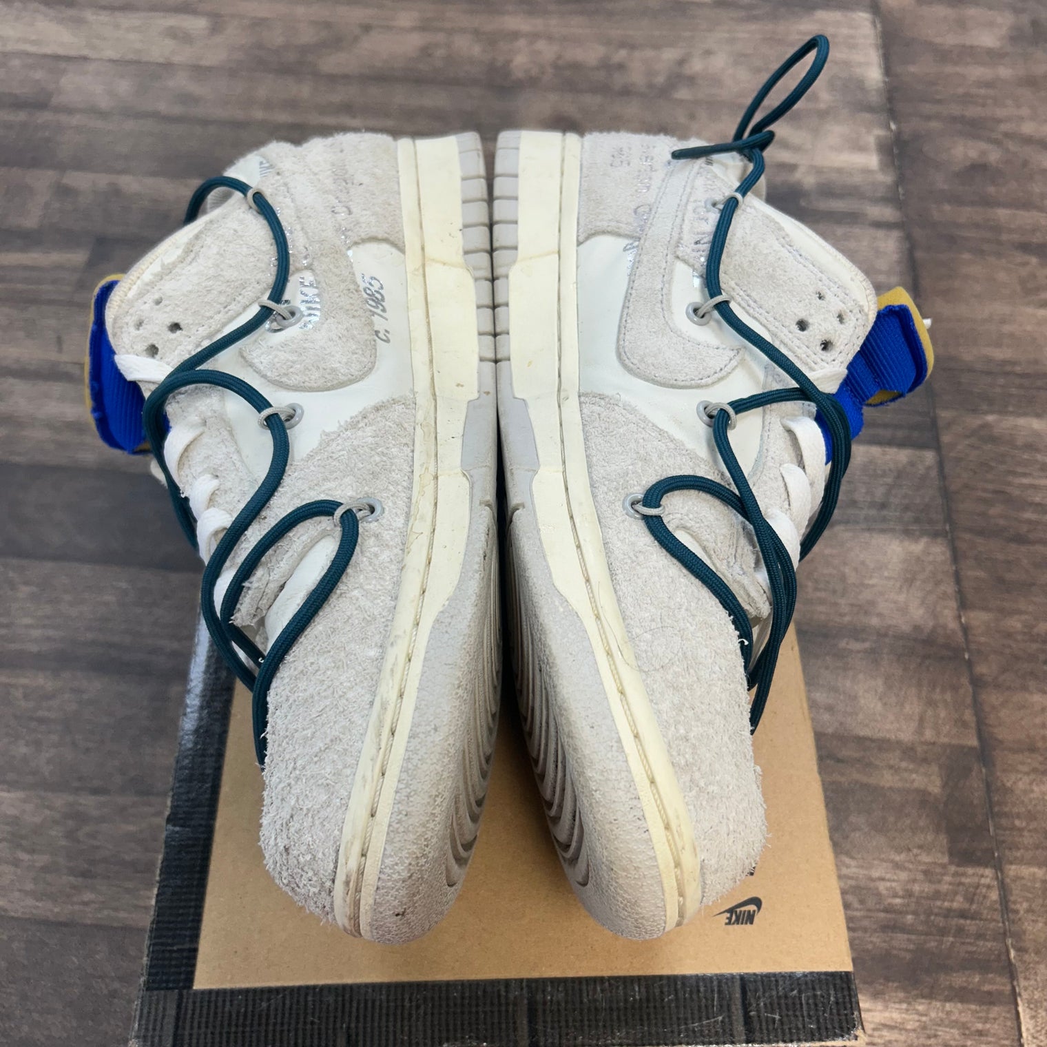Lot 16 of 50 Off-White Dunk Low (USED, No Lid)