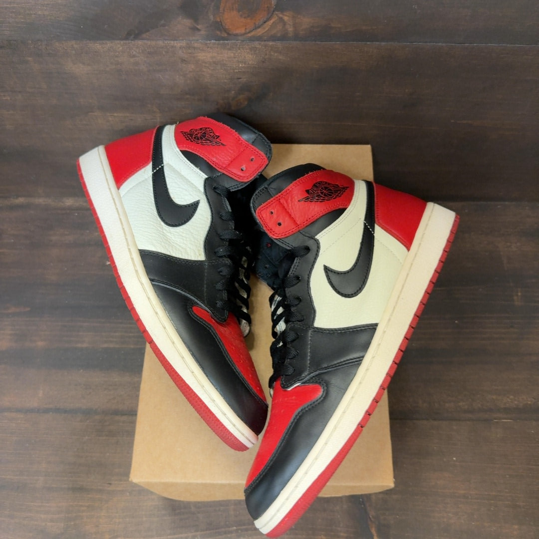 Jordan 1 Retro High Bred Toe Size 13 (Pre-Owned) - Image 2
