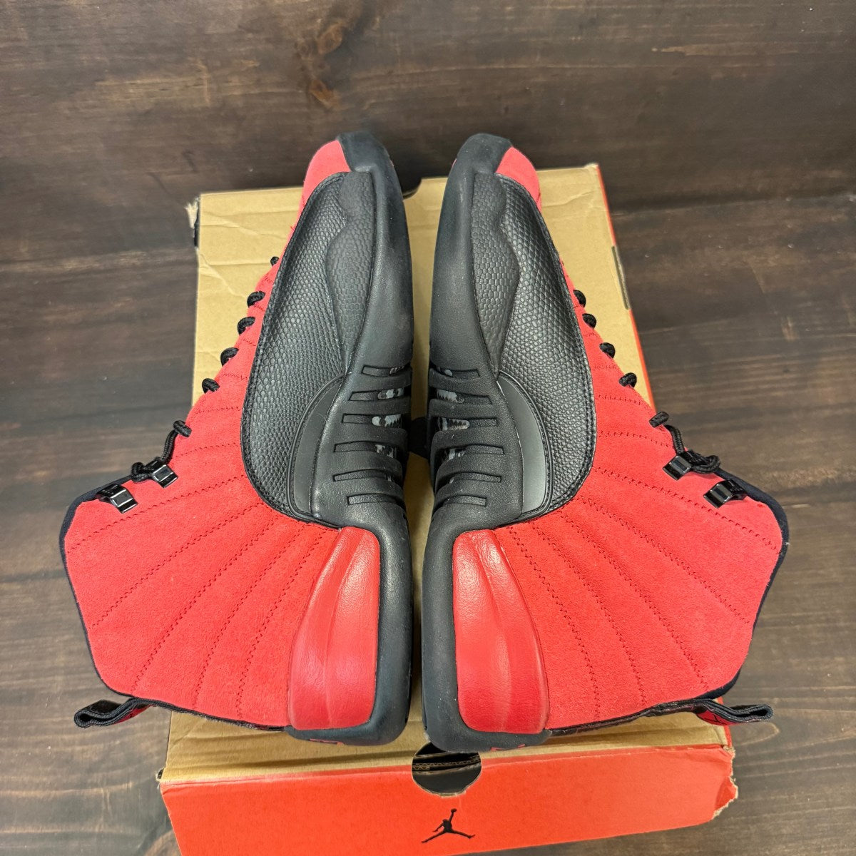Jordan 12 Retro Reverse Flu Game Size 11.5 (Pre-Owned) - Image 4