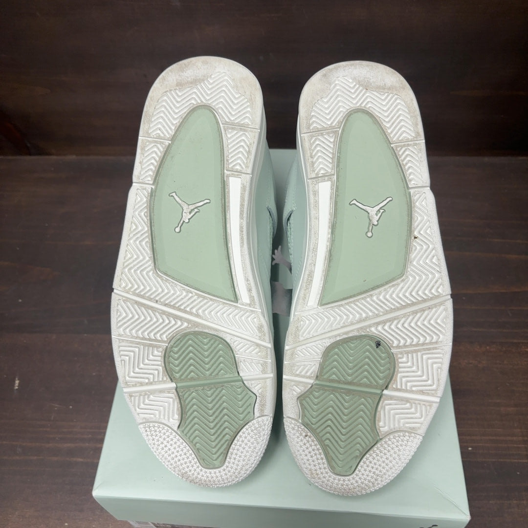 Jordan 4 Retro Seafoam Sail (Women's) Size 12W (Pre-Owned)