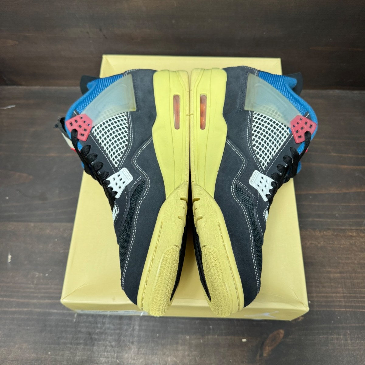 Jordan 4 Retro Union Off Noir - Image 4