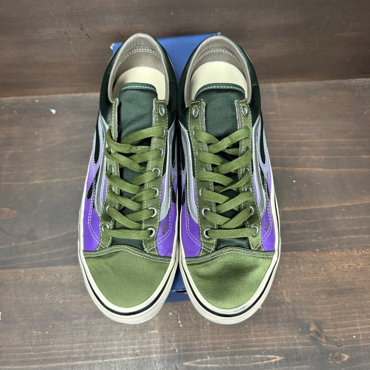 Vans LX Old Skool Archive Flame Green - Image 2