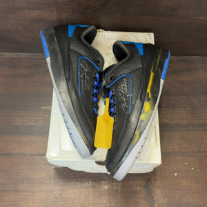 Jordan 2 Retro Low SP Off-White Black Blue - Image 2