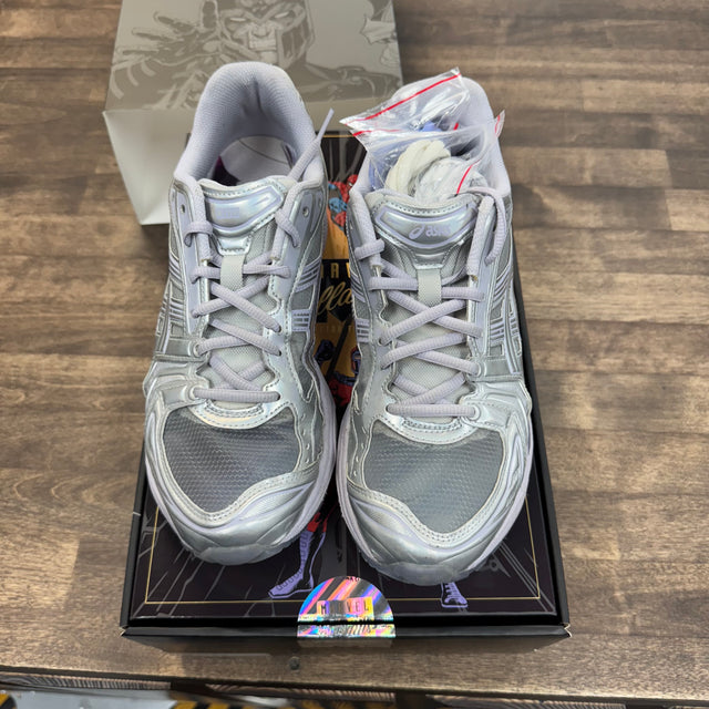 Kith Silver Surfer Asics Gel Kyano 14 (Comic Included) (USED)