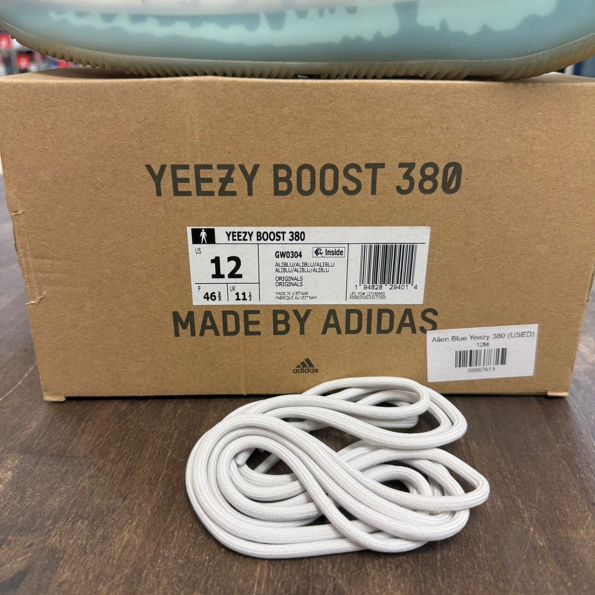adidas Yeezy Boost 380 Alien Blue - Image 4