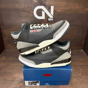 Jordan 3 Retro Levi’s Black - Image 1