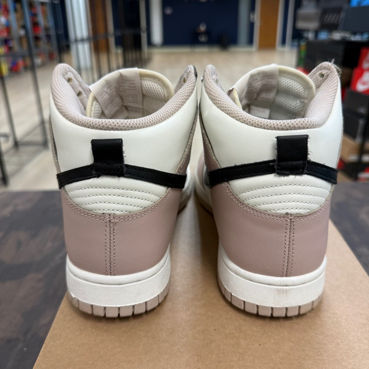 Nike Dunk High Fossil Stone (Women's) Size 8.5W (Pre-Owned) - Image 3