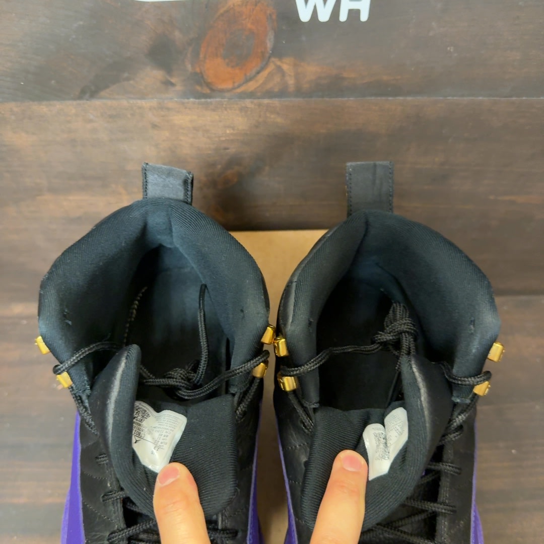 Jordan 12 Retro Field Purple Size 13 (Pre-Owned) - Image 4