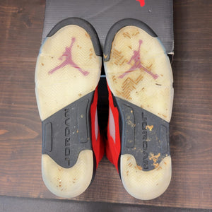 Jordan 5 Retro Raging Bull Red (2021) (GS) - Image 8