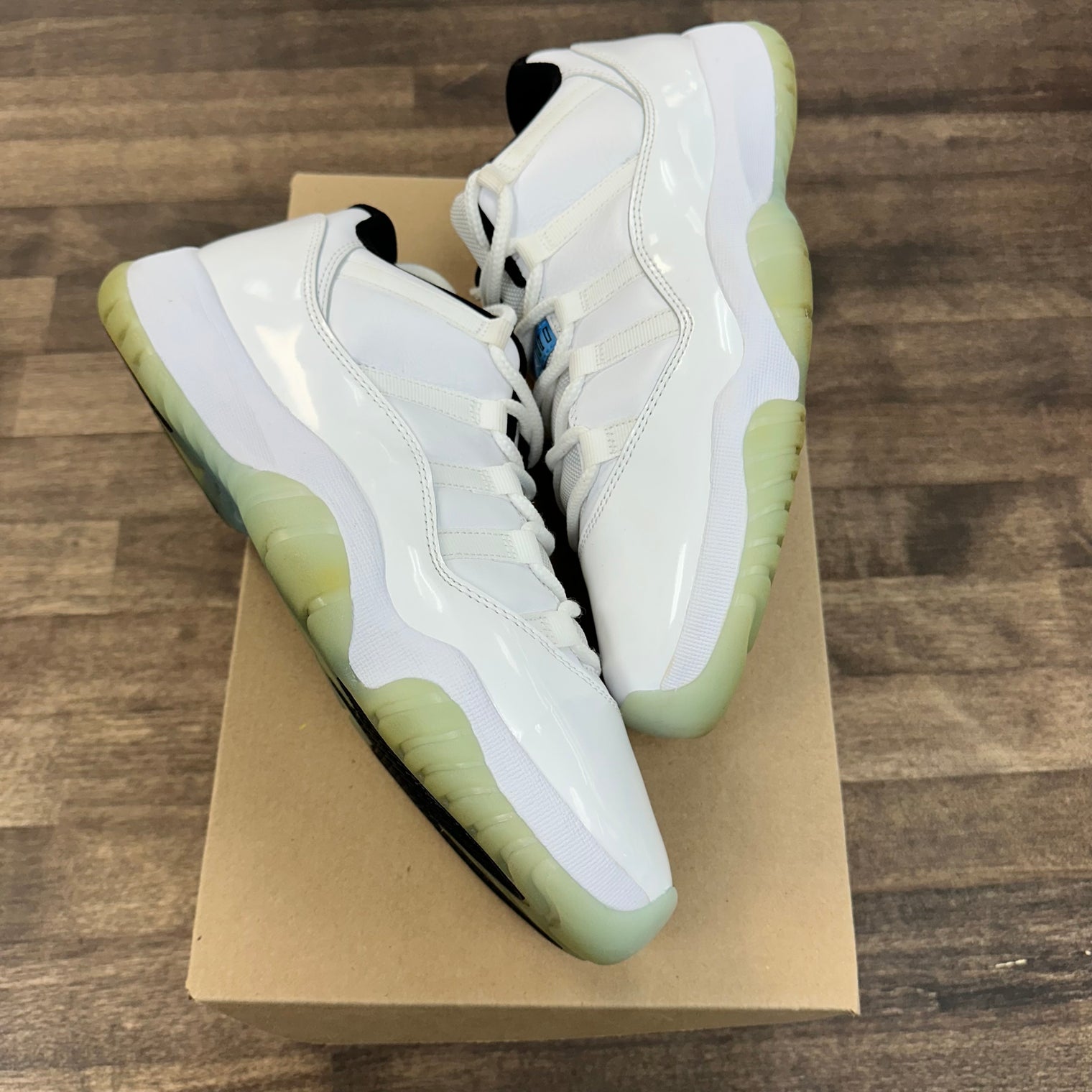 Legend Blue Jordan 11 Low (USED, No Box)