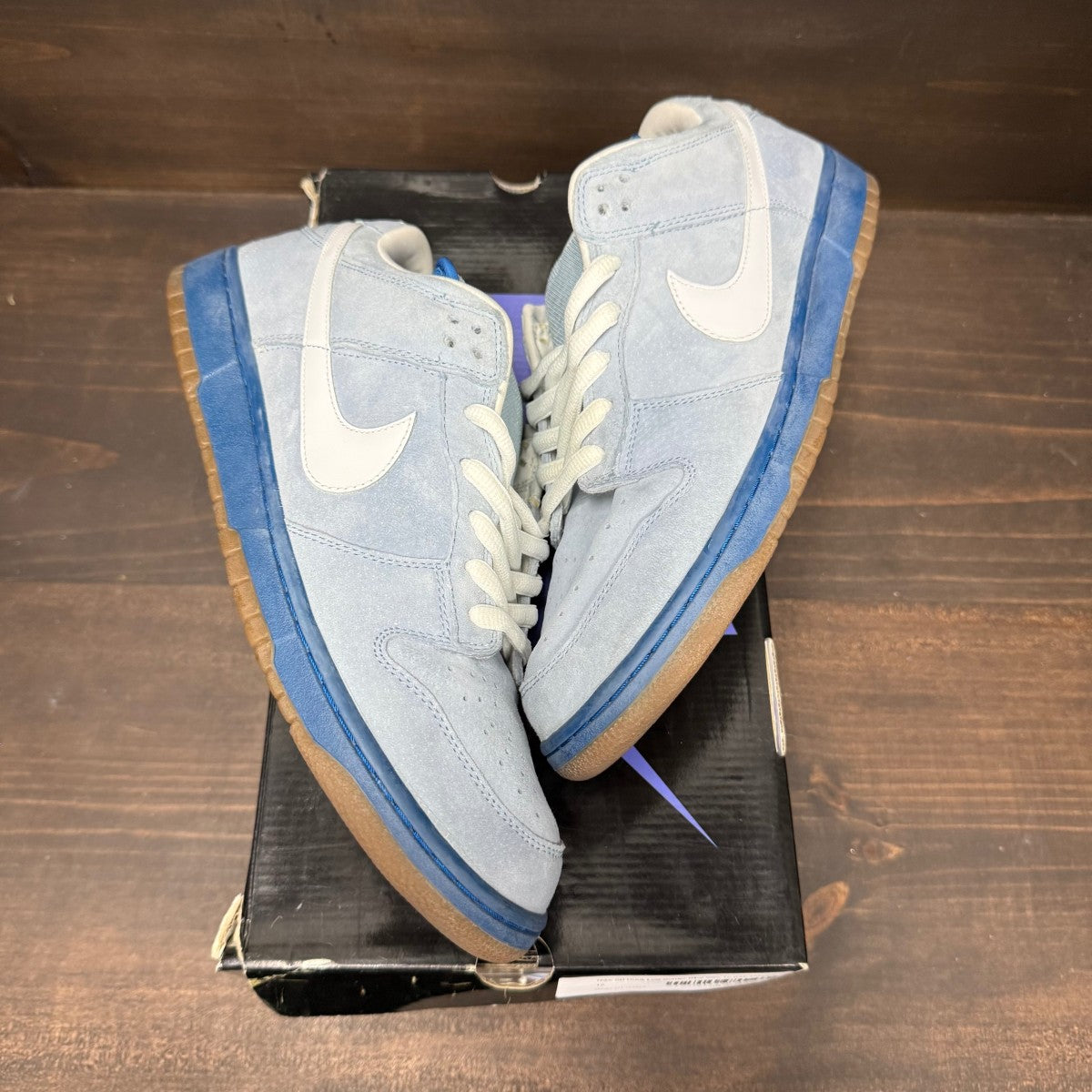 Nike SB Dunk Low Border Blue Size 12 (Pre-Owned) - Image 2