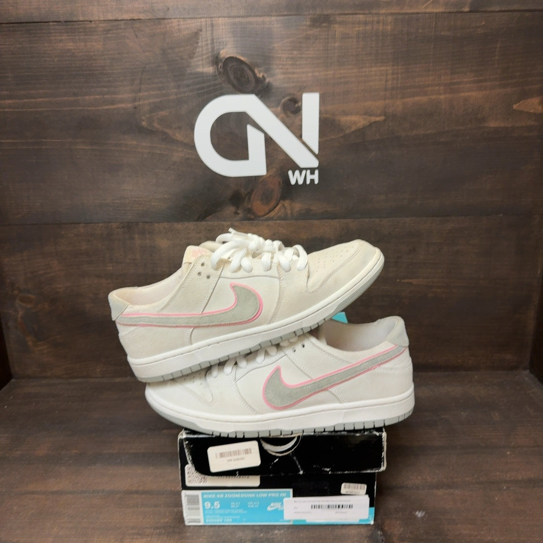 Nike SB Dunk Low Ishod Wair Flat Silver - Image 1