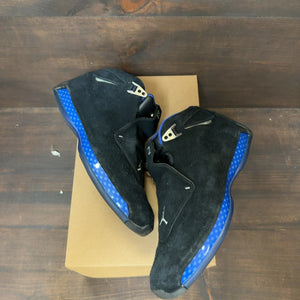 Jordan 18 Retro Black Sport Royal (2018) Size 9 (Pre-Owned) - Image 2