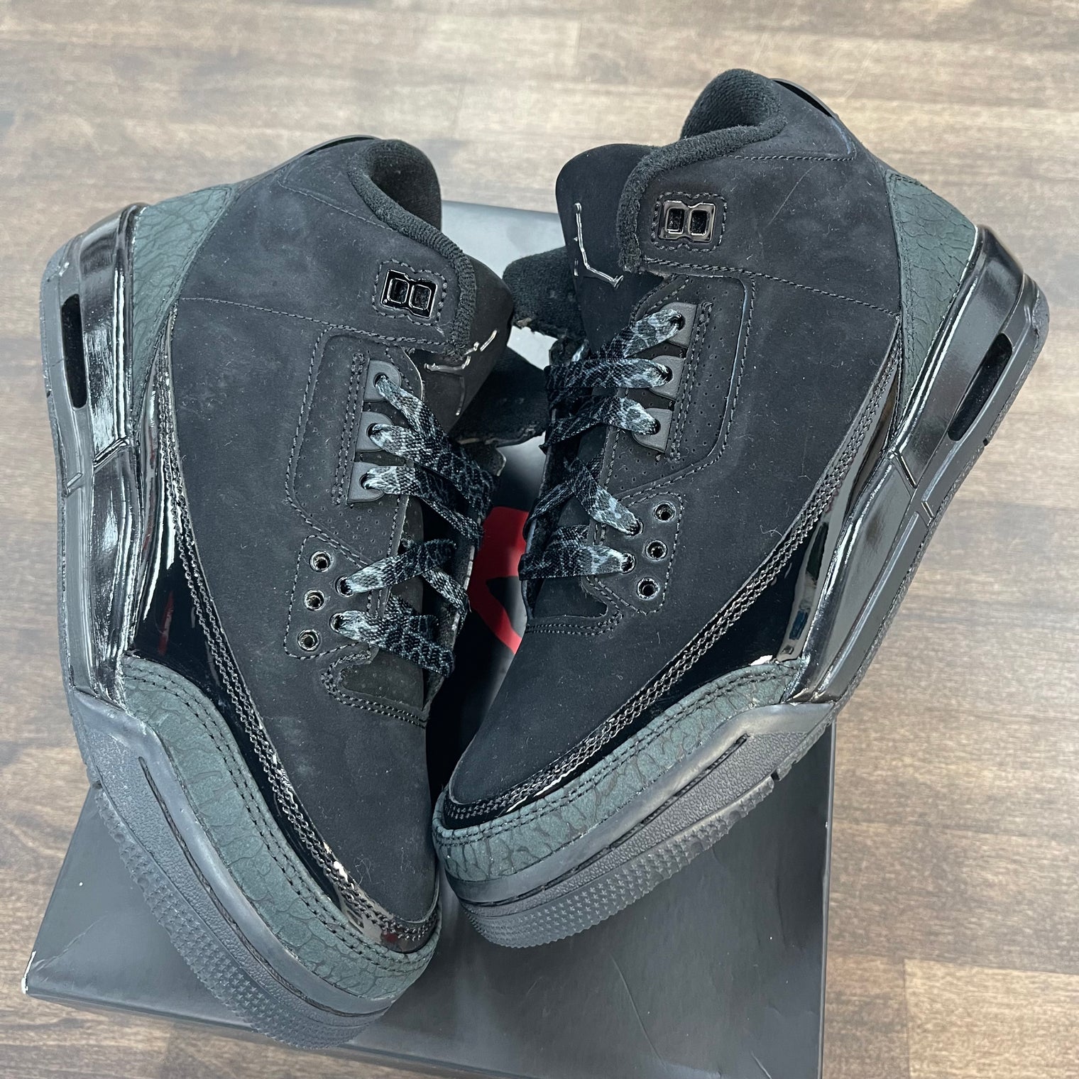 Black Cat Jordan 3 2024 (GS) (USED)