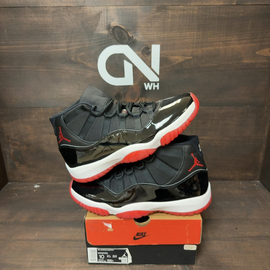 Jordan 11 Retro Playoffs Bred (2019) Size 10 (Pre-Owned)